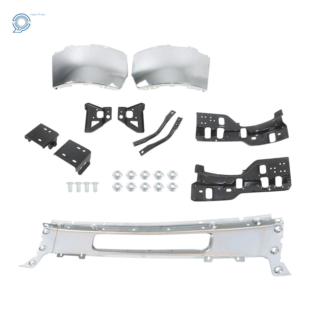 Chrome Front Bumper for Silverado 2500 (2011–2014) with 8pc Brackets