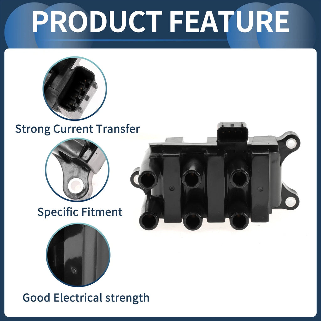Ignition Coil Pack No. 1F2U12029AC for Ford Mustang (2001–2004)