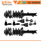 Set of 8 Front Struts Assembly Suspension Kits for Hyundai Accent (2000-2005)