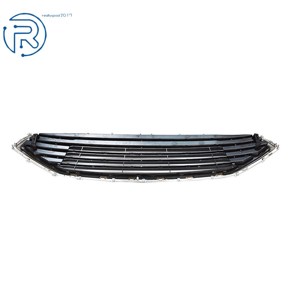 Front Upper Bumper Grille for Ford Mondeo (2019-2020) Chrome & Black
