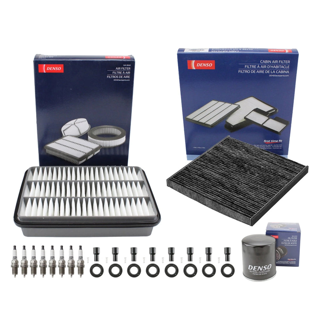 Denso Tune Up Kit 8 Spark Plugs & Boots for Lexus GX470 (2003–2009)