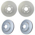 Hella Brake Vented Rotors Kit for Mercedes W124 400E E420