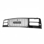 Front Grille Replacement Black Chrome Plastic for Toyota Hilux (2005–2015)