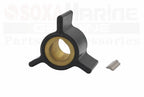 Water Pump Impeller with Key 0433935 for Johnson Evinrude 2-4 HP (18-3015)