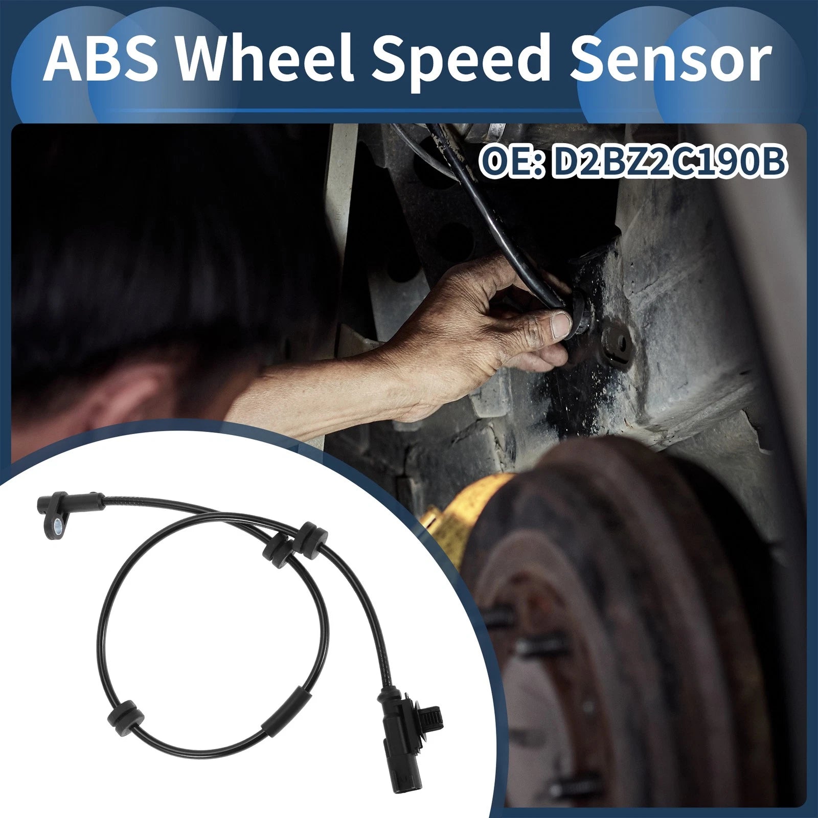 ABS Wheel Speed Sensor No.D2BZ2C190B for Ford Fiesta 