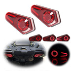 Red LED Tail Signal Lamp Kit for Polaris Sportsman 500/550/1000 RZR 570