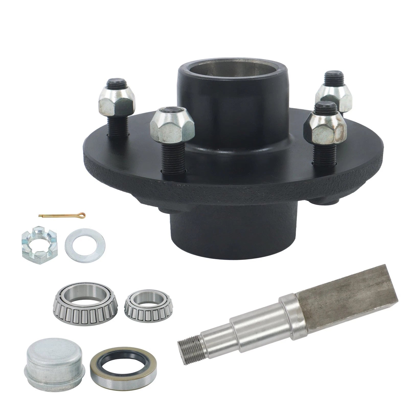 Set of 7 Wheel Hub Kit for 5 x 5.5" and 8.25” Square #84 Spindle
