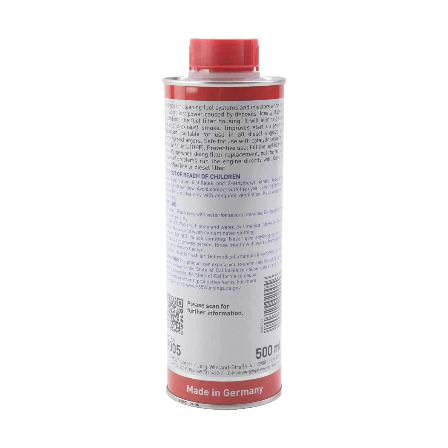 Liqui Moly Diesel Purge Fuel Additive for Diesel Vehicles (2005) 500 ml