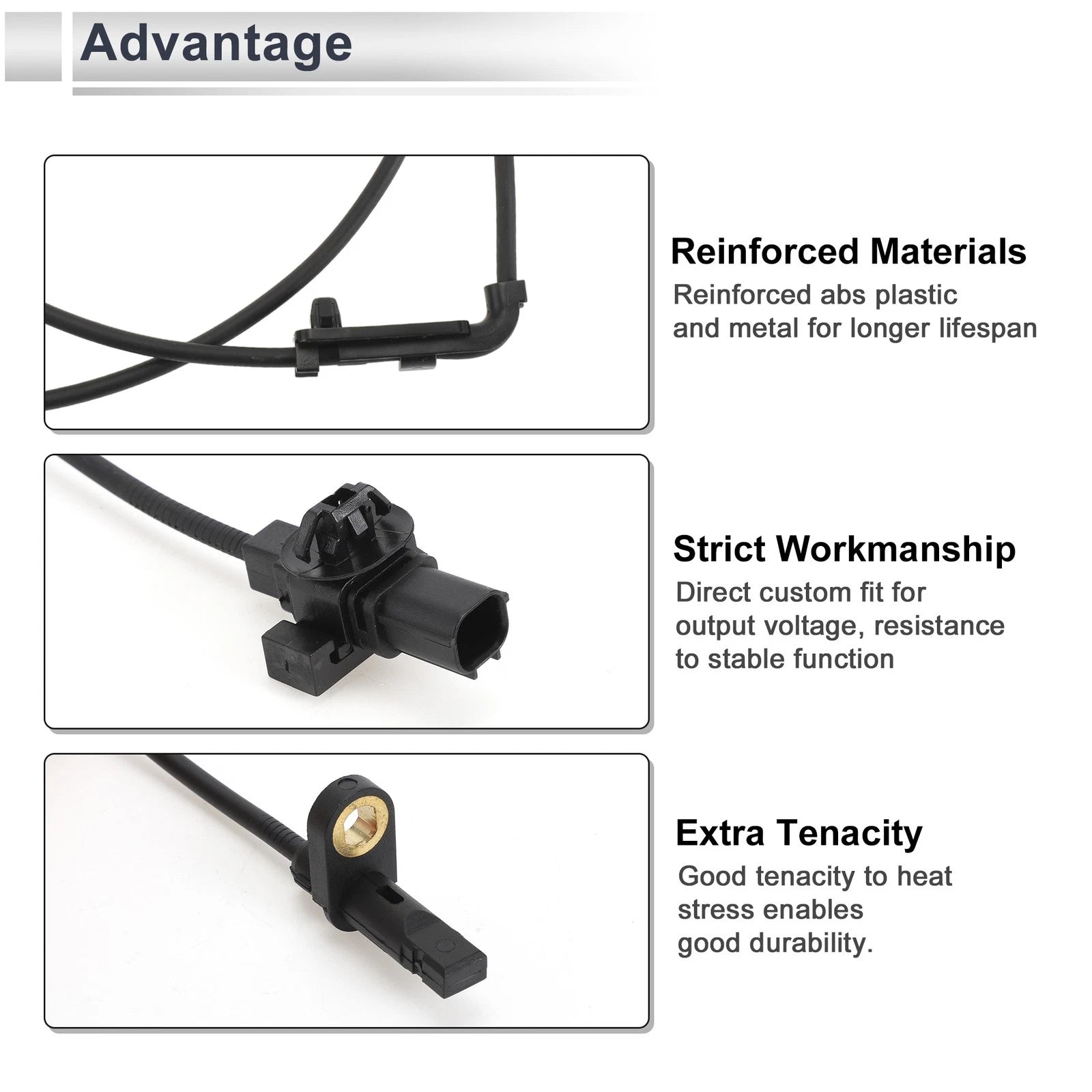 ABS Wheel Speed Sensor for Honda Civic (2016–2021) No. 57455TR3A02
