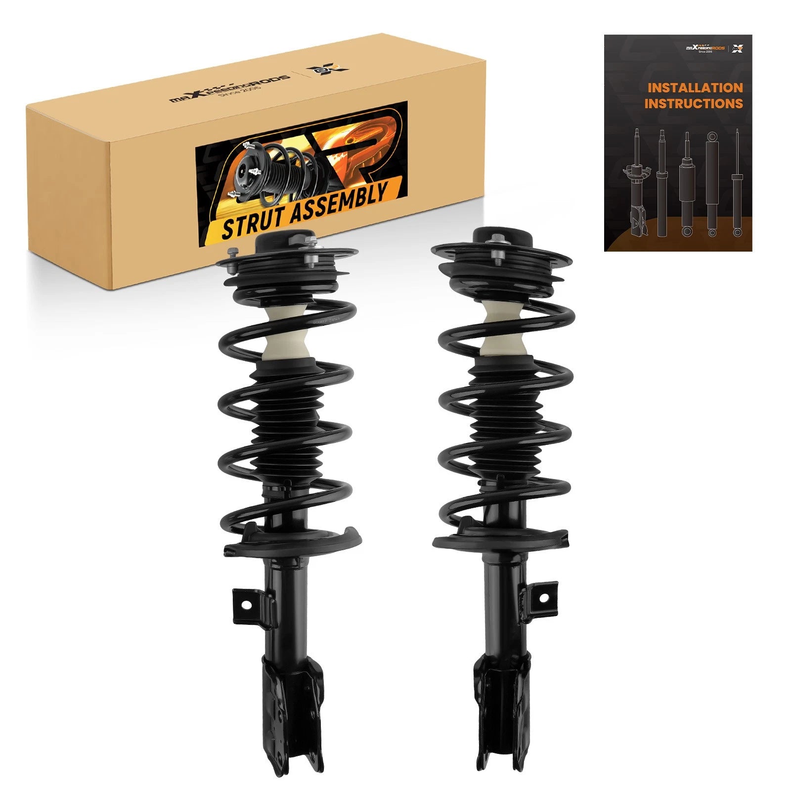 Front Struts with Coil Spring for GMC Terrain 2010-2017 Chevy Captiva Sport 2012