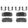 Set of 4 Disc Brake Pads for Chevrolet Equinox (2007–2017)