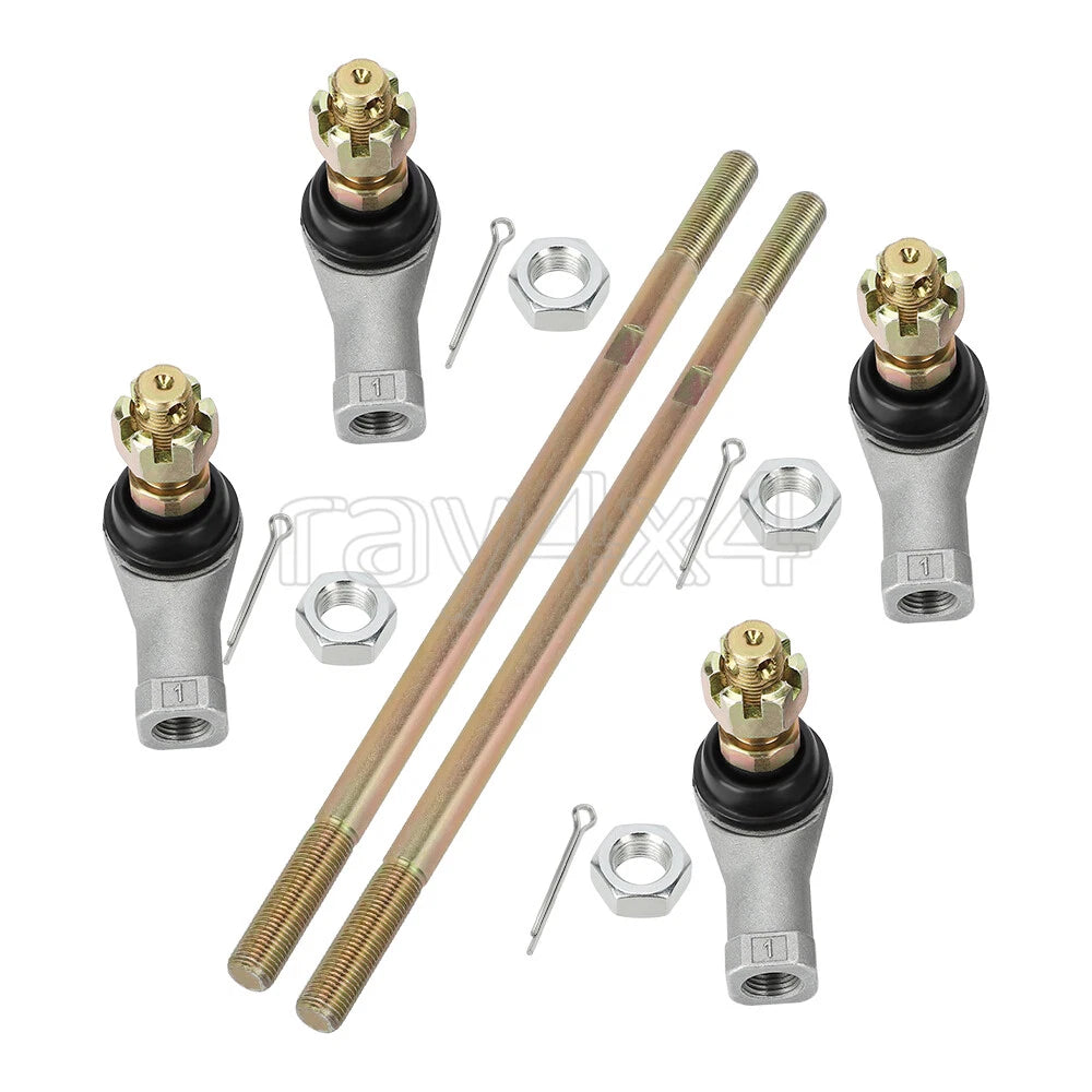 2 Tie Rod Sets for Yamaha Big Bear 400 4WD YFM400 (2000–2012)