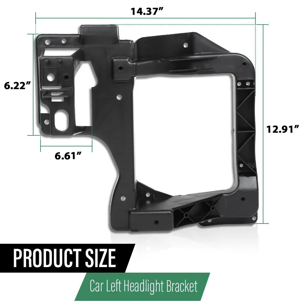 Left Headlight Mounting Bracket for Jeep Cherokee (2014–2018)