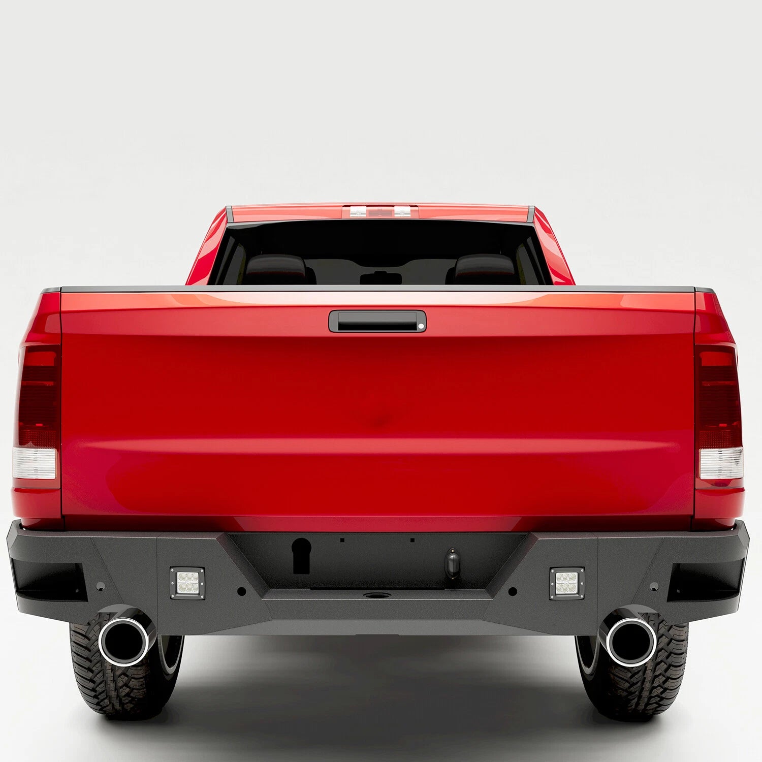 Front and Rear Bumper with Fog Lights for Dodge Ram 1500 (2009–2024)