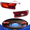 Red LED Tail Lights for Honda Accord (2018–2020)