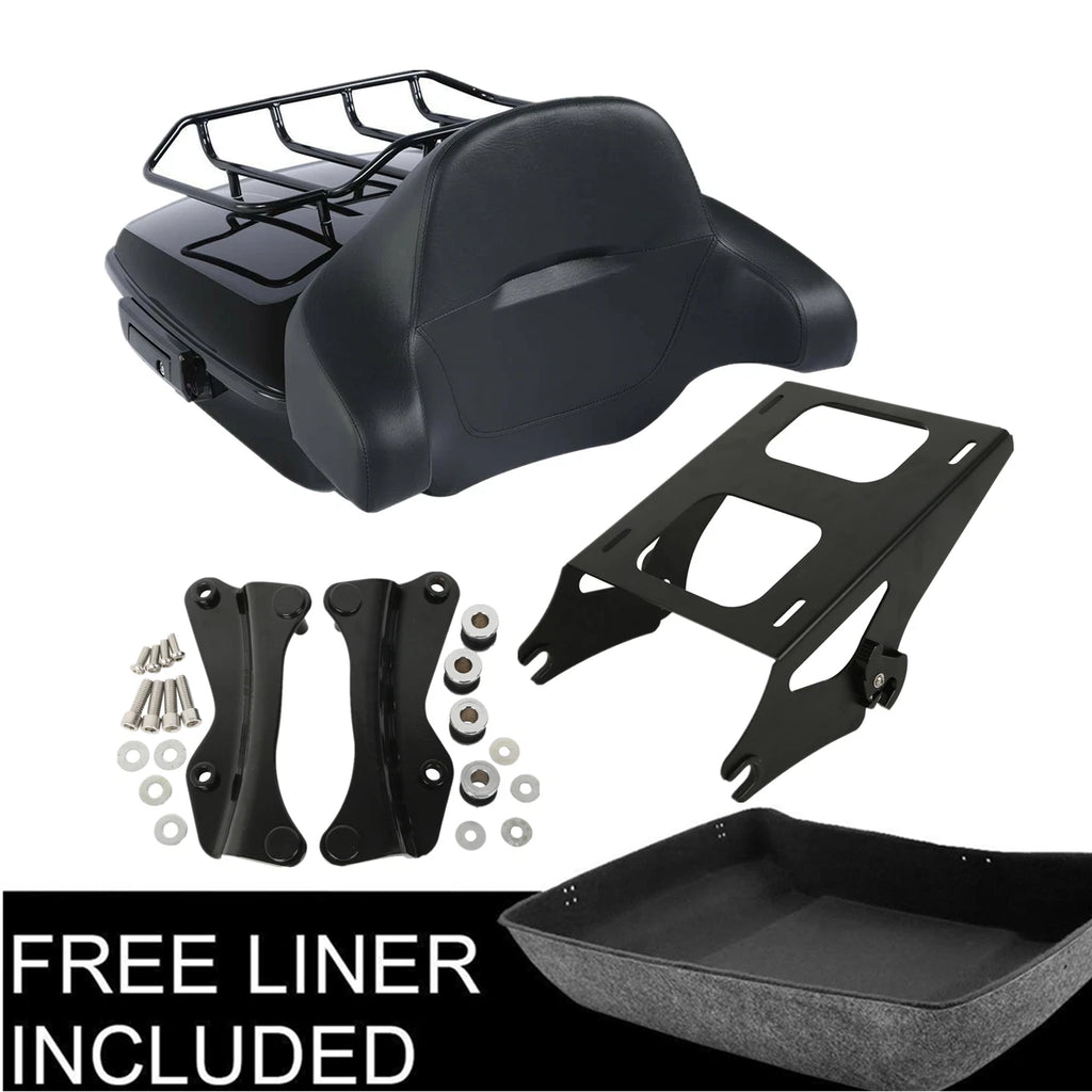 Trunk Pad Mount Rack Docking Kit for Harley Electra Glide (2014–2023)