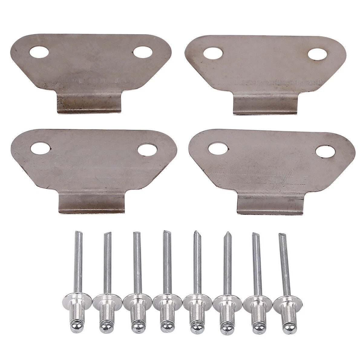 4X Hard Saddlebags Lids Wear Strike Plates for Harley Touring (1993–2013)