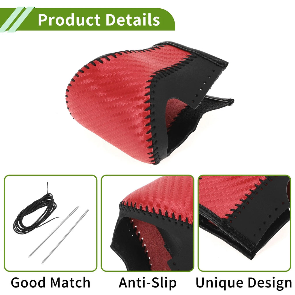 1 Pc Gear Shift Knob Cover for Lexus L600 (2022–2023) Red Carbon Fiber