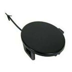 Front Black Bumper Tow Hook Eye Cap Cover for Jeep Cherokee (2014-2018)