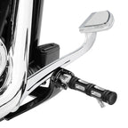 Chrome Brake Lever Arm Peg Pedal Kit for Harley FXBB FXBBS FXLR (2018–2024)
