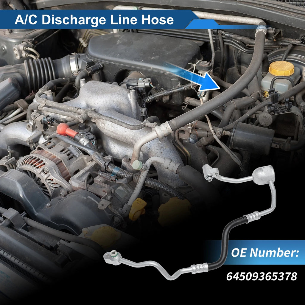 A/C Refrigerant Liquid Hose for BMW 320i (2012–2019) No. 64509365378