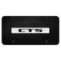 Chrome Name on Black License Plate - Officially Licensed for Cadillac CTS