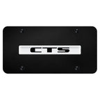 Chrome Name on Black License Plate - Officially Licensed for Cadillac CTS