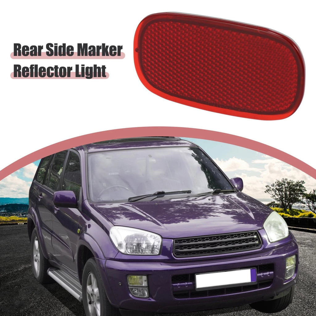 Pair Rear Bumper Side Marker Reflector for Toyota RAV4 (2019–2023) 81910-42010