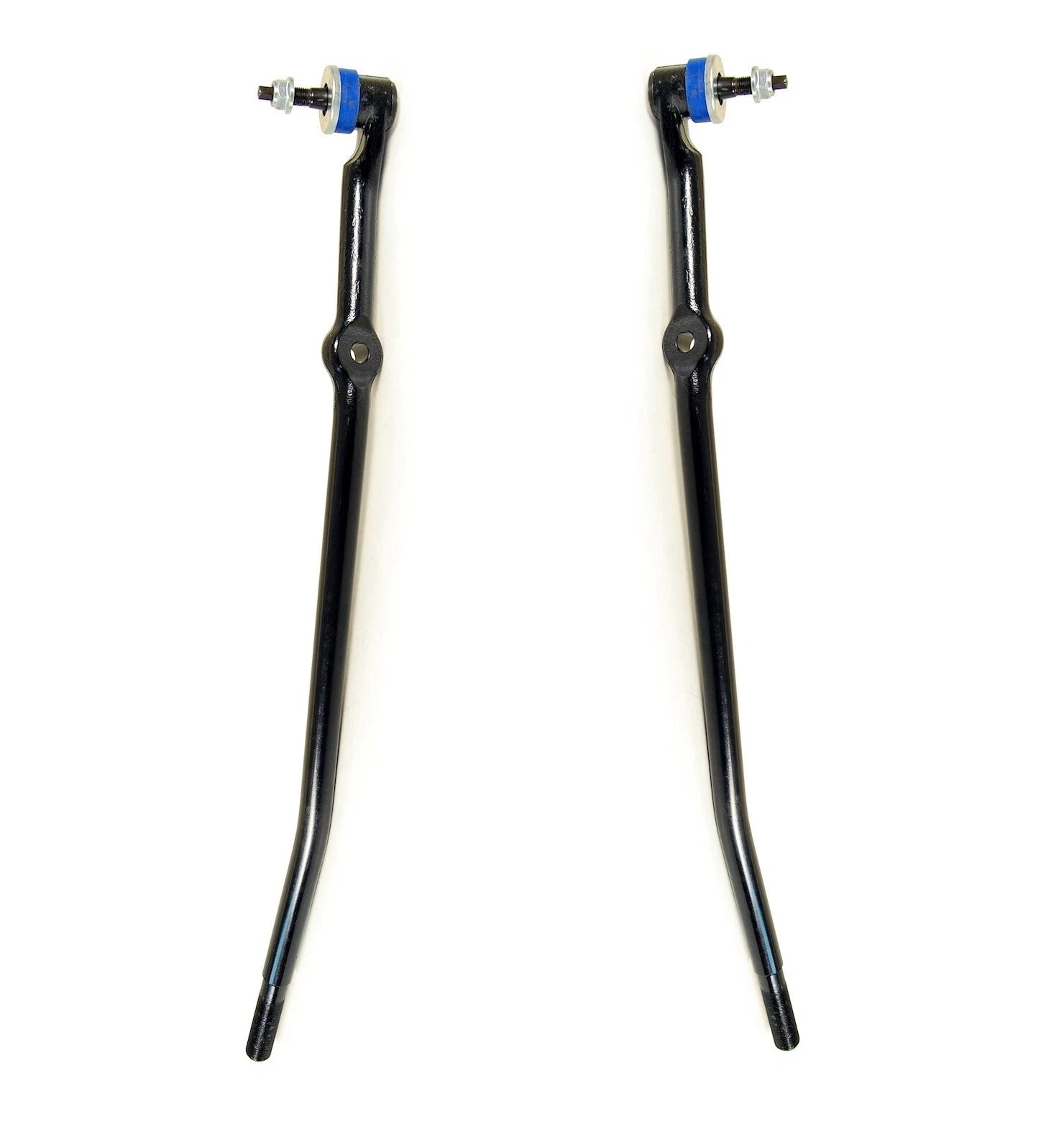 Set of 2 Front Outer Steering Tie Rod Ends for Dodge Ram 1500 (2002–2008)