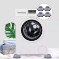 Set of 4 Shockproof Rubber Feet for Appliances (Washing Machines)
