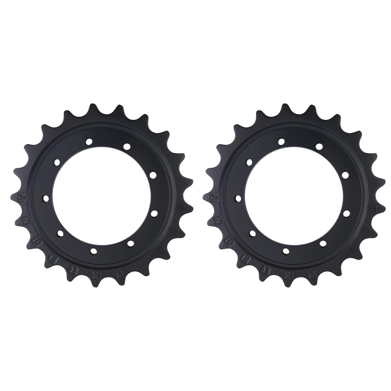 Drive Sprocket Set of 2 for Mini Excavator Models 9H 21T