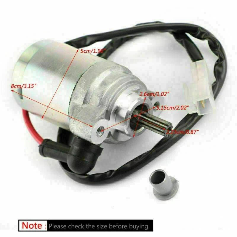 Electric Starter Motor for Yamaha WR125 WR125X WR125R YZF R15 (2009–2014)