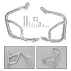 Lower Engine Guard Crash Bar for BMW F900XR (2020–2022) - Steel, Silver