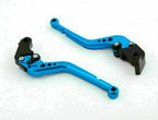 Long Brake Clutch Levers for Honda CBR650F/CB650F (2014–2015) (F-18/H-65) Blue T9