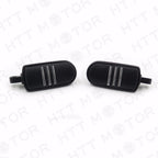 Black Streamliner Bar Footpeg Footrest for Harley Electra Glide (2000–2023)