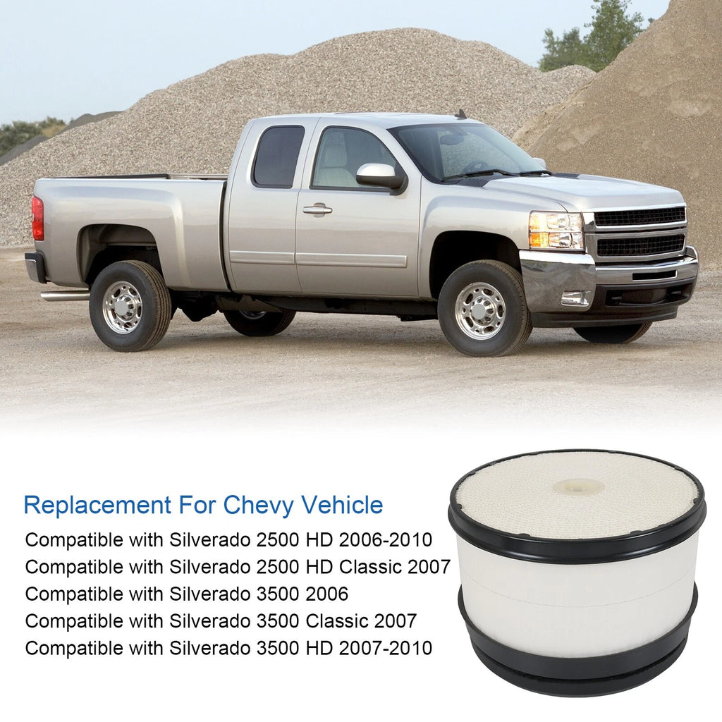 Engine Air Filter for Chevrolet Silverado 2500 HD (2006-2010)