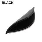 Self-adhesive Plastic Handle for Cabinet Wardrobe Sliding Door (Black)
