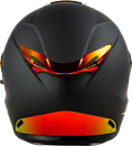 Fly Racing Sentinel Recon Full-Face Helmet for X-Large (Matte Black Fire Chrome)
