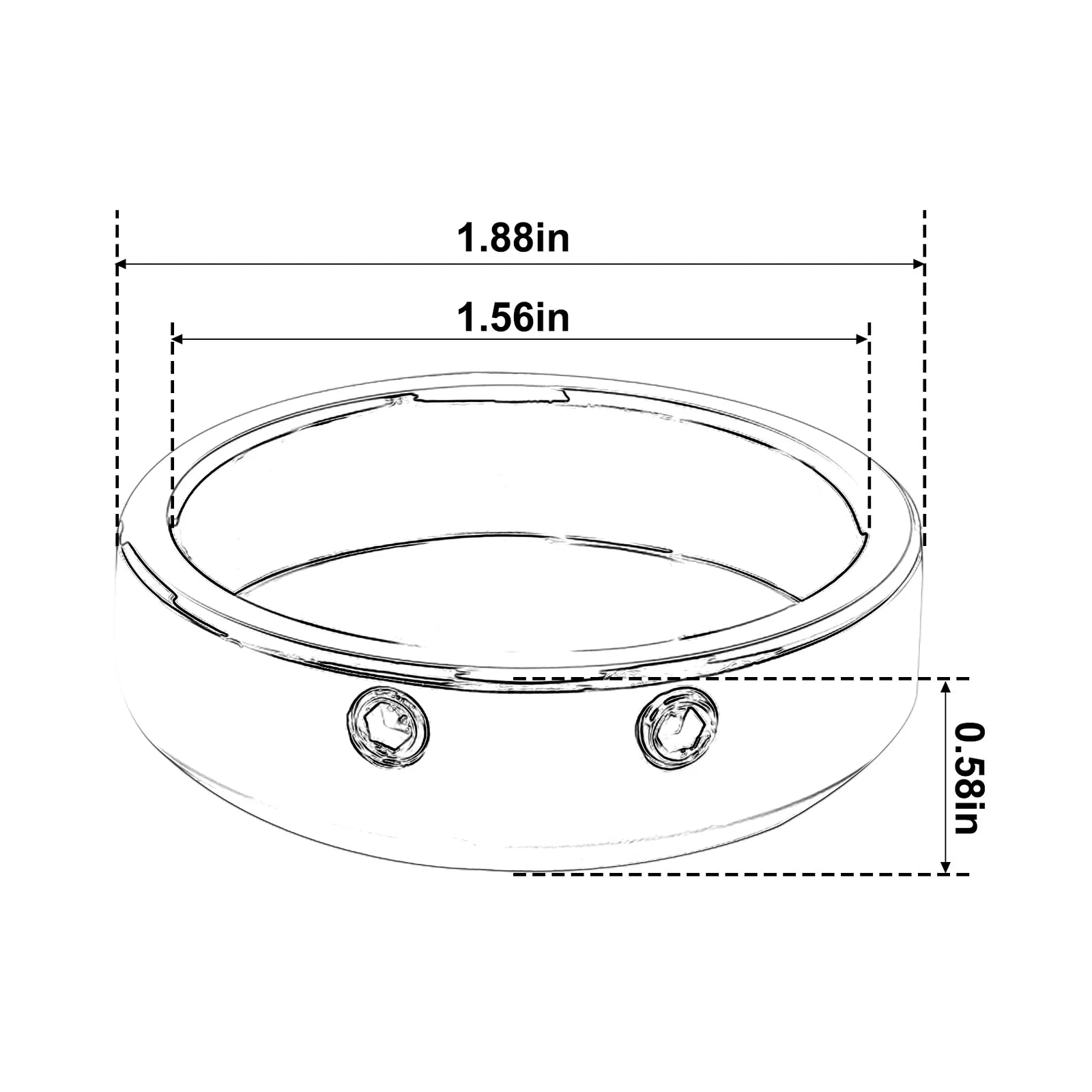 Front Fork Stem Upper Nut Covers for Harley Softail Dyna (2009–2020)