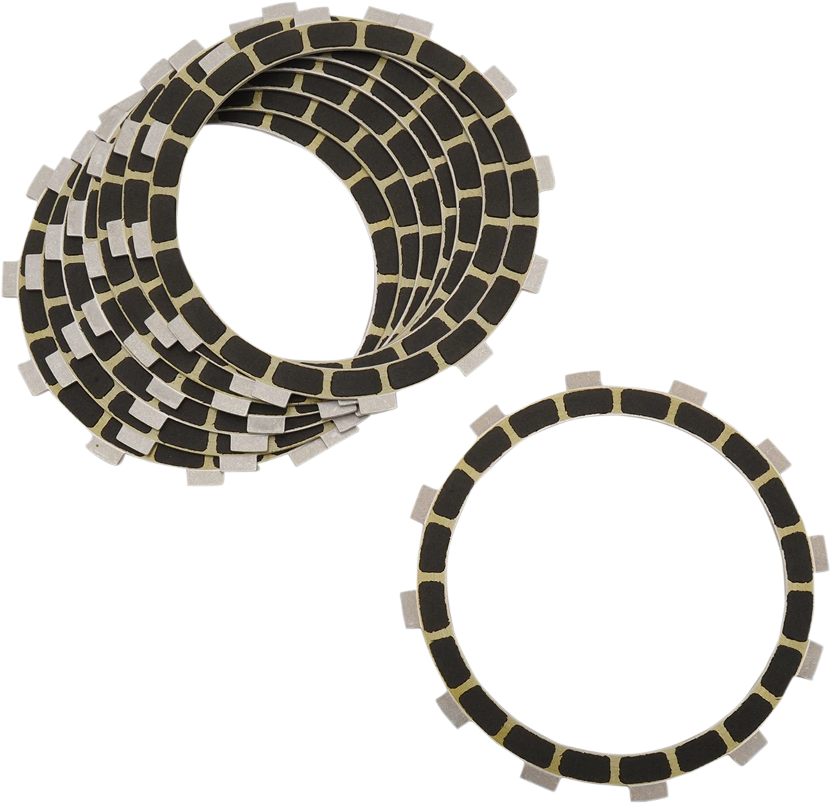 Set of 4 Friction Plates for Kawasaki/Suzuki (302-45-20018)
