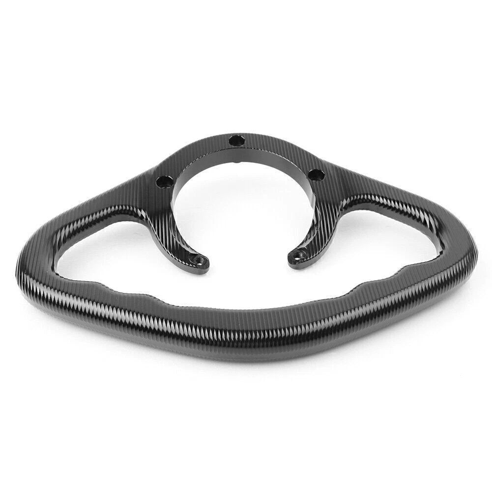 Black Passenger Hand Grab Bar Handle for Kawasaki ZZR1400 (2006–2012), ZZR1200 (2002–2005)