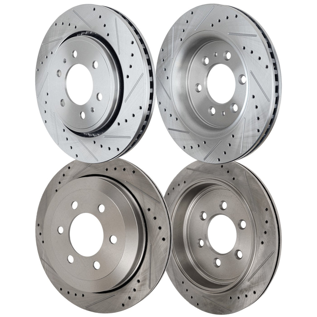 Set of 4 Brake Disc Rotors for Lincoln Navigator Ford Expedition (2007–2017)