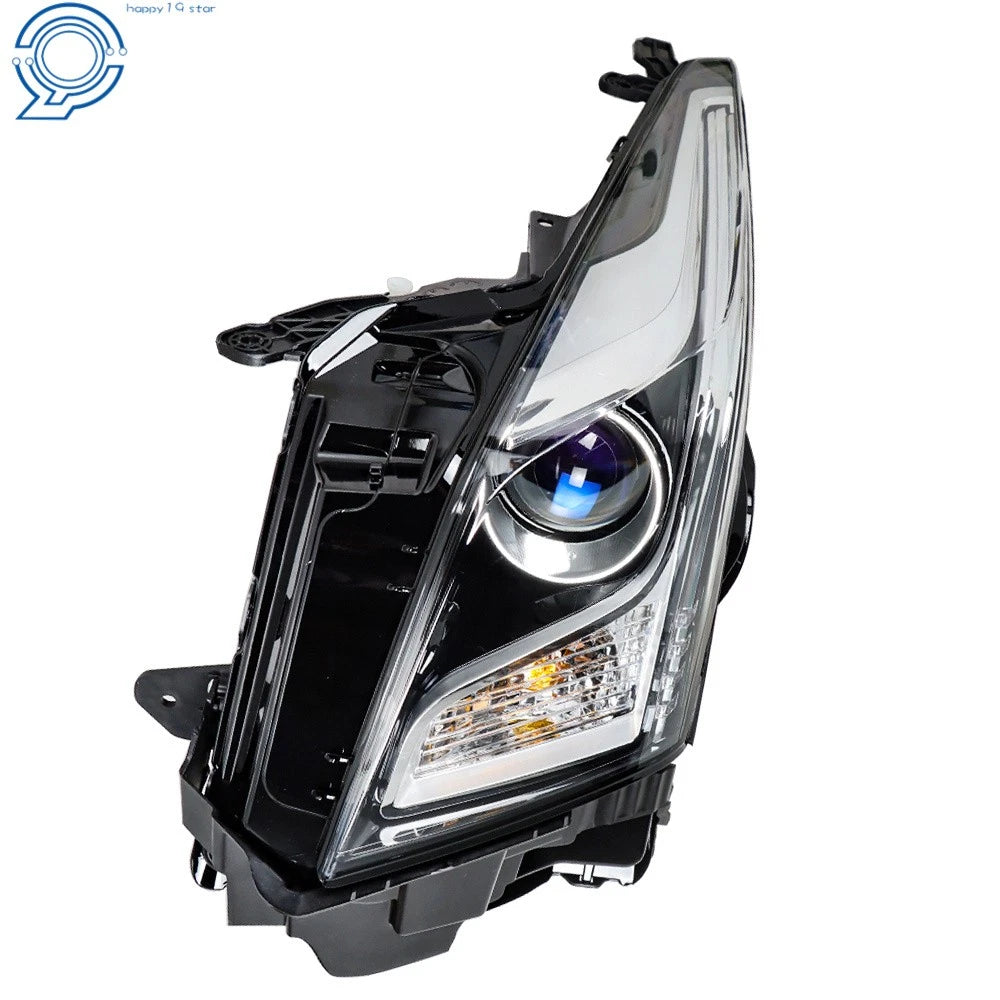 Set of 2 Halogen Headlight and LED Tail Lights for Cadillac ATS (2013-2018)