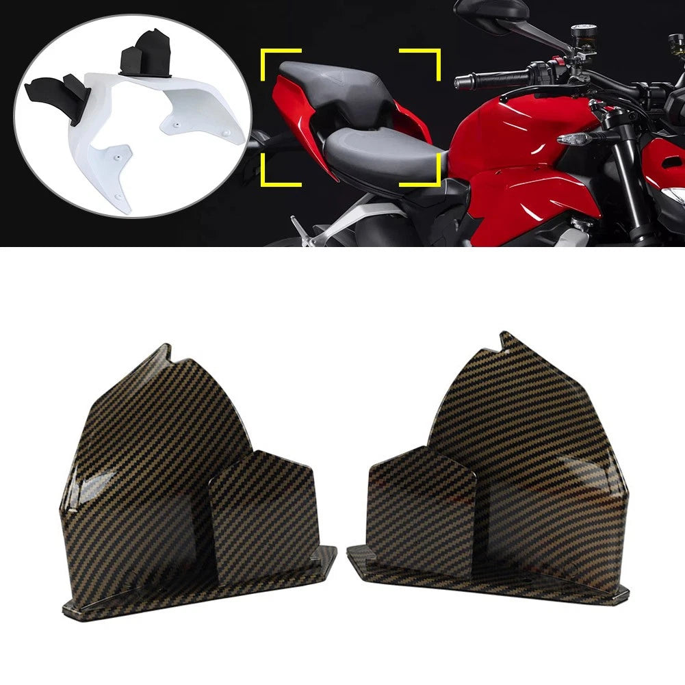 Rear Tail Spoiler Winglet Carbon for Ducati Panigale V2 (2020–2022)