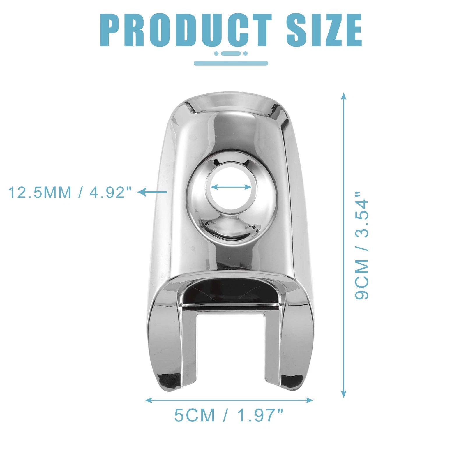 Chrome Door Handle Lock Cover Cap for Ford Edge (2011–2014)