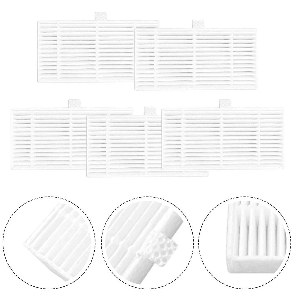 5X Filtration Parts for Midea VCR04W Robot Cleaner