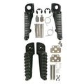 Footpegs Footrests for Kawasaki Ninja ZX10R ZX6R (2004-2013, 1998-2013)