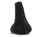 Manual Shift Boot Cover for Mitsubishi Lancer (2002–2007) Pink Stitch