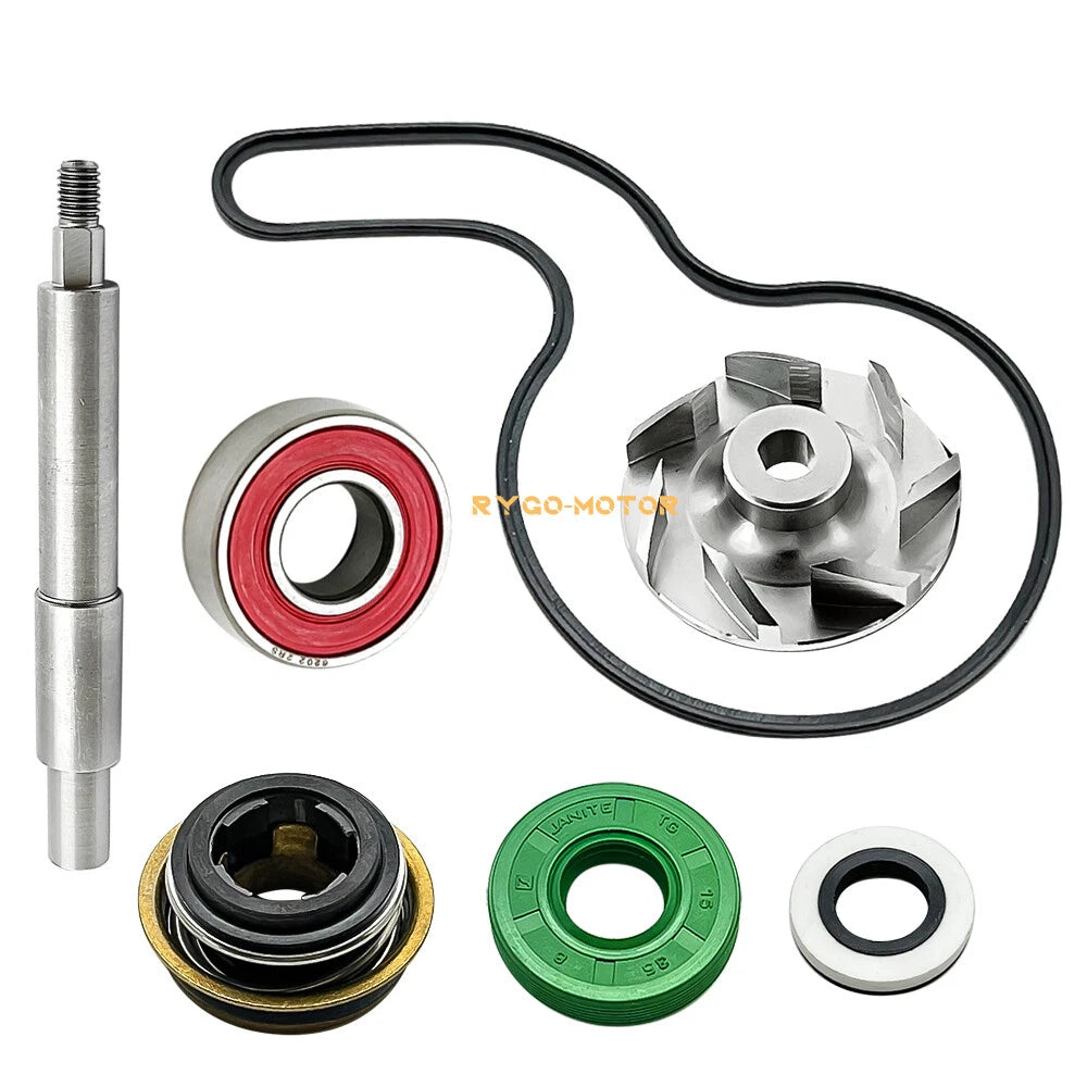 Water Pump Kit Aluminum Impeller W/Shaft for Polaris Ranger RZR (2006–2014)