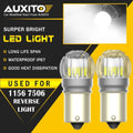 2X 1156 LED Reverse Backup Lights for AUXITO (6000K, Error Free)